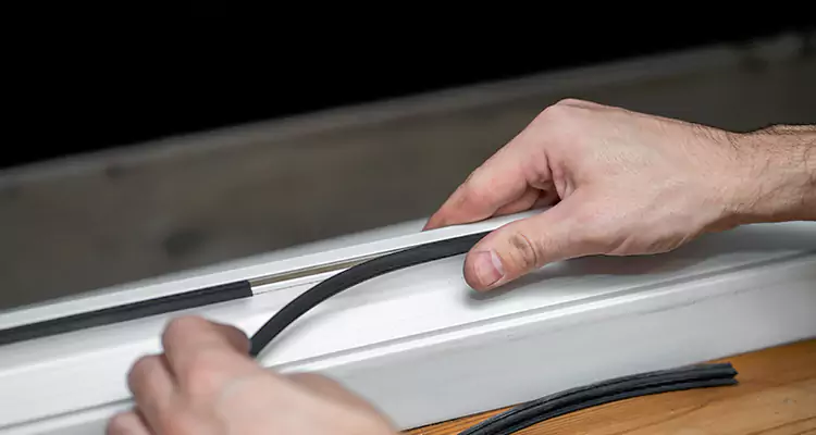 Garage Door Bottom Seal Repair in Glenvar Heights, FL