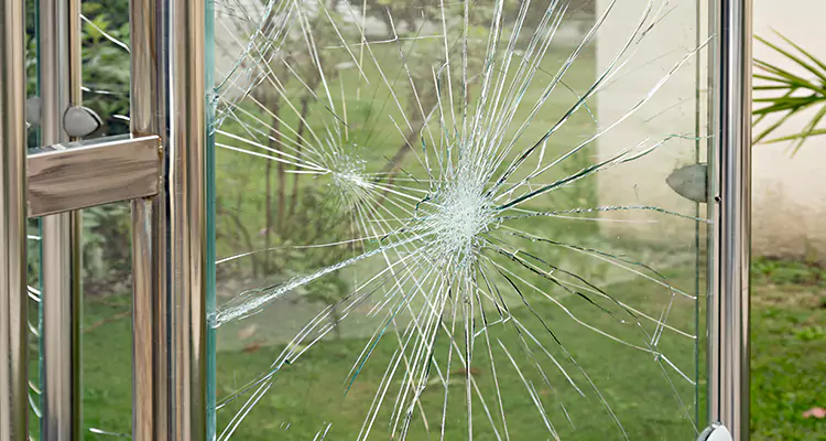 Frameless Glass Door Repair at Home in Glenvar Heights, FL