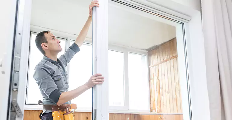 Aluminum Storefront Door Repair in Glenvar Heights, FL